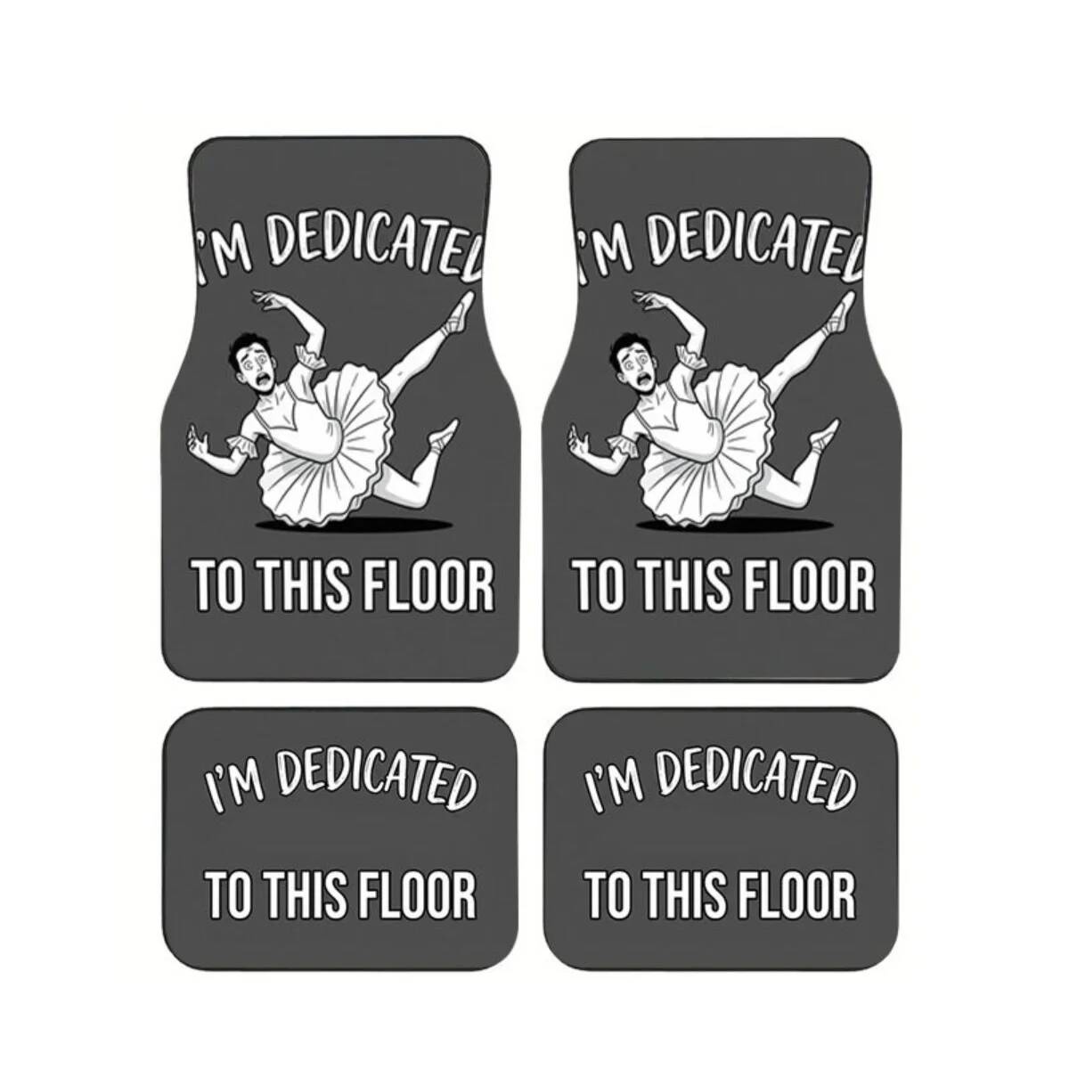 Men'S Accessories Vans - 4Pcs Anti-Slip Car Floor Mats Funny