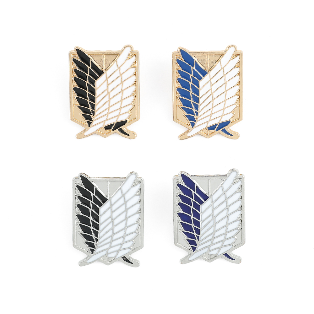 Lapel Pin Enamel - Anime Attack on Titan Enamel Brooch
