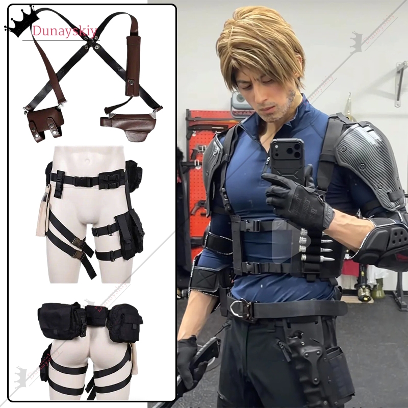 Men'S Accessories Japan - Fantasia Leon Scott Cosplay Costumes Waistbelt