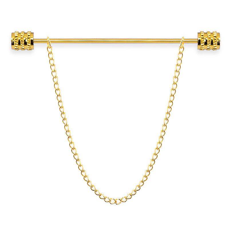Men'S Accessories Jewelry - New Men's Brooch for Shirt Stand