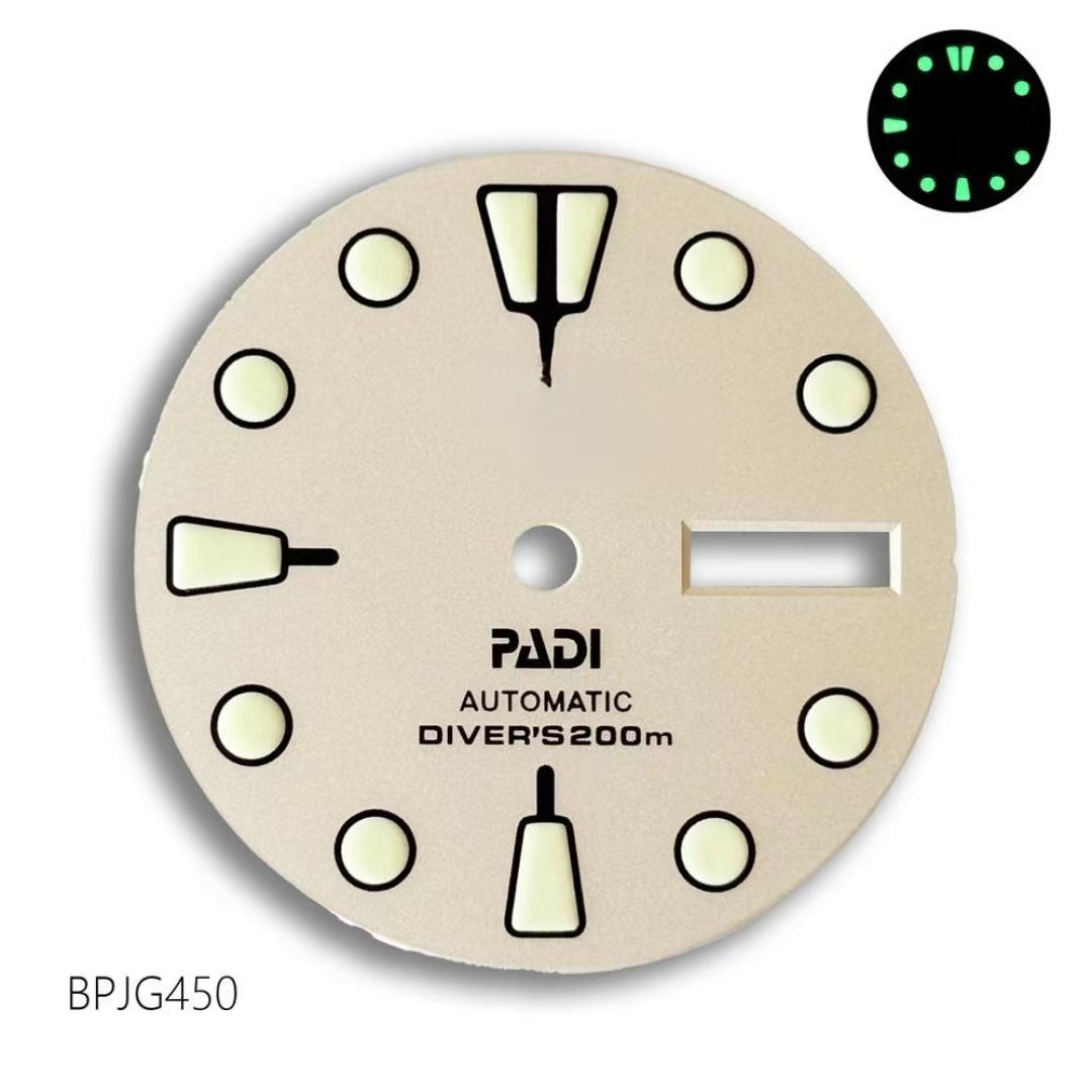Men Accessories Logo - Hot selling 28.5mm NH36 PADI S