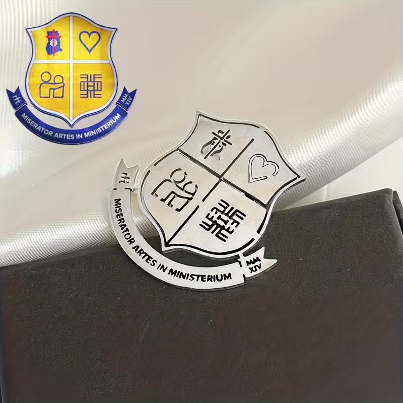 Custom Logo Brooch Simple Crea - Men Accessories Logo ulasan dan harga