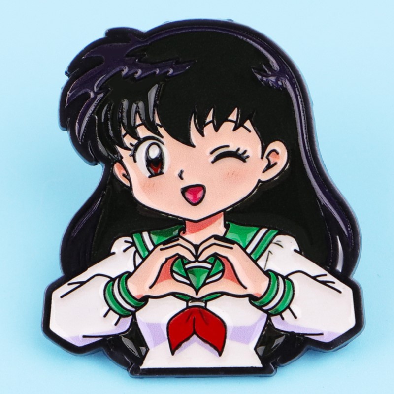 Cute Wolf Ear Fantasy Characte - Lapel Pin Enamel ulasan dan harga