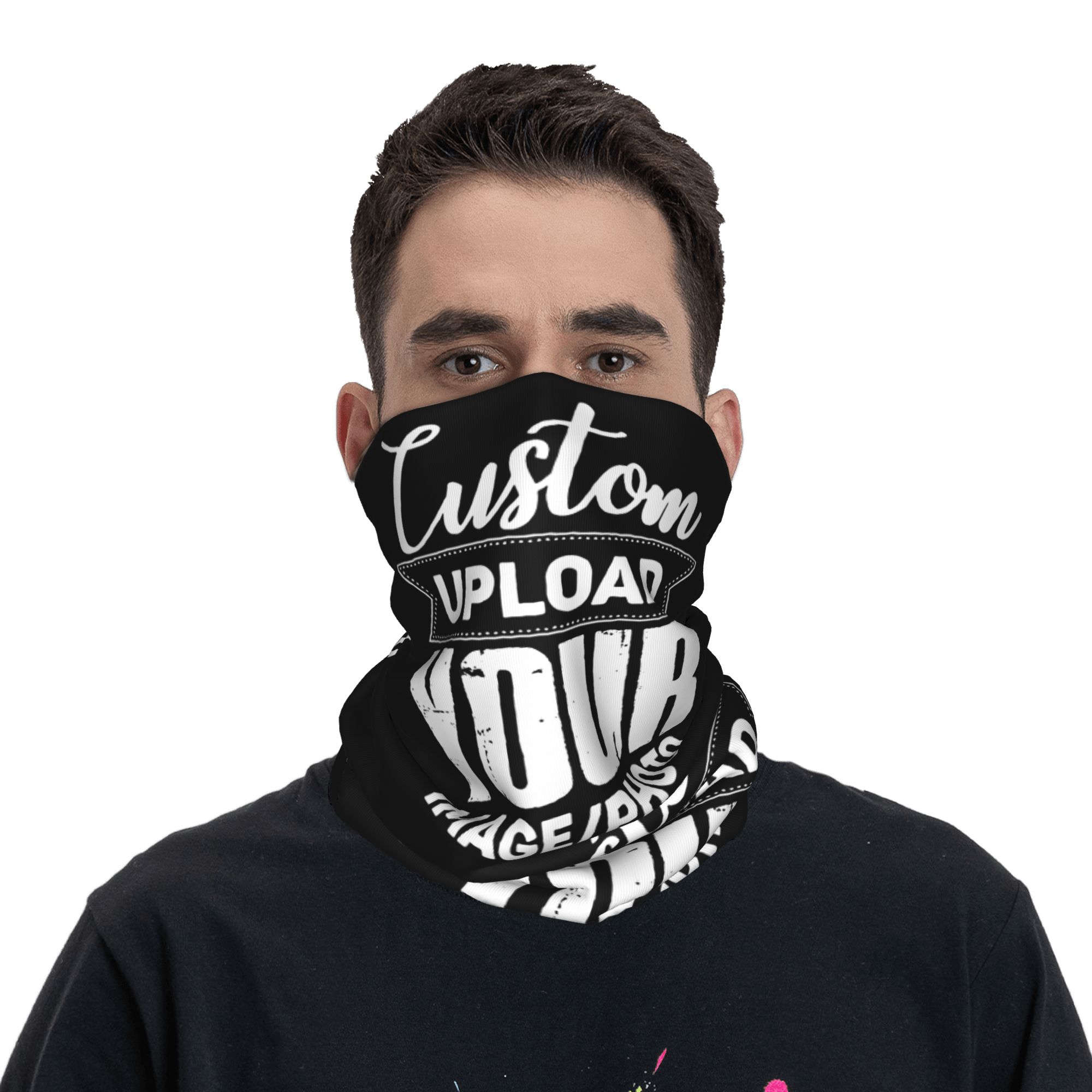 Custom Your Design Here Bandan - Men Accessories Logo ulasan dan harga