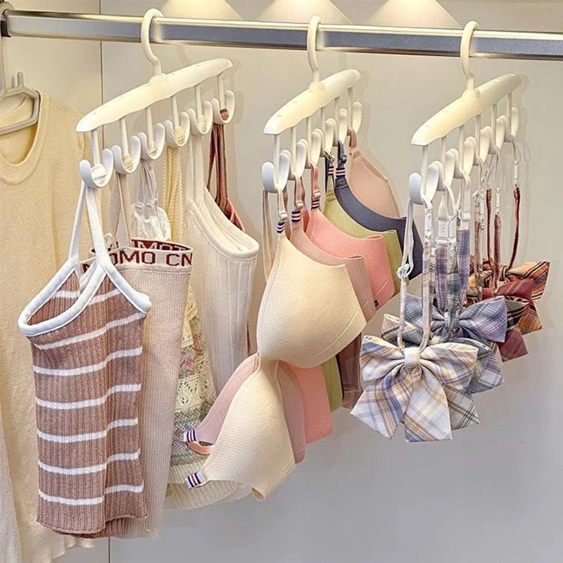 6 Hooks Women Storage Bra Hang - Men'S Accessories Organizer For Wardrobe ulasan dan harga
