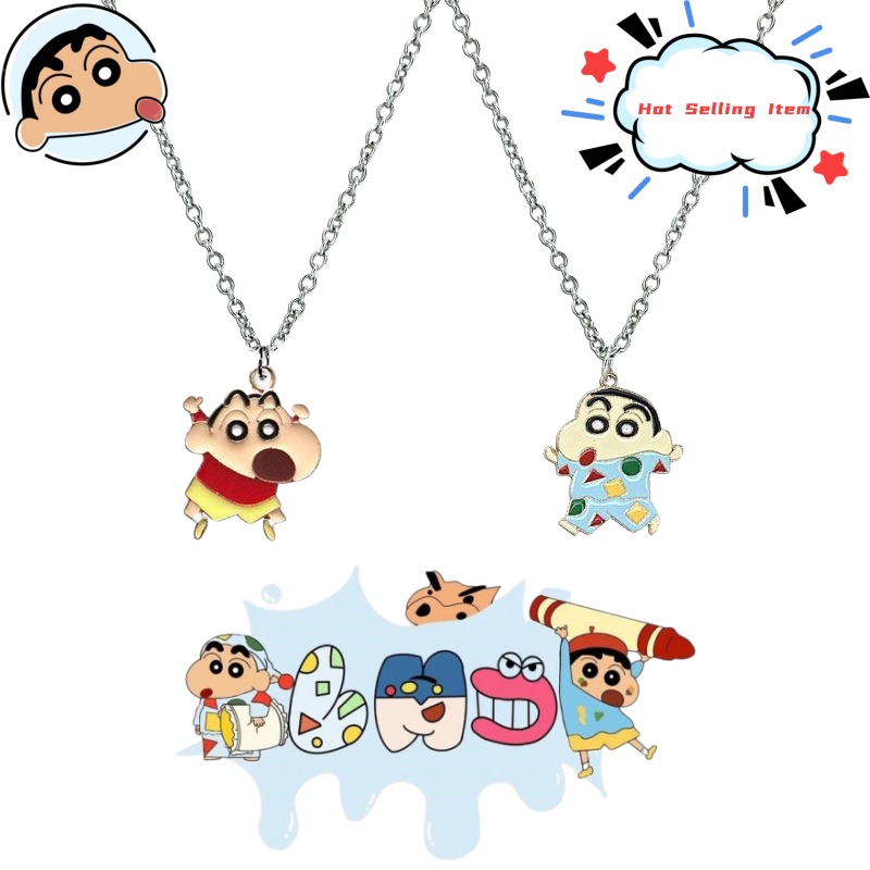 Crayon Shin-chan cartoon neckl - Mens Accessories Style ulasan dan harga