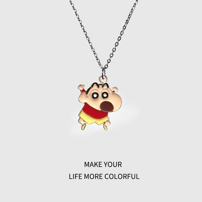 Crayon Shin-chan cartoon neckl - Mens Accessories Style ulasan dan harga