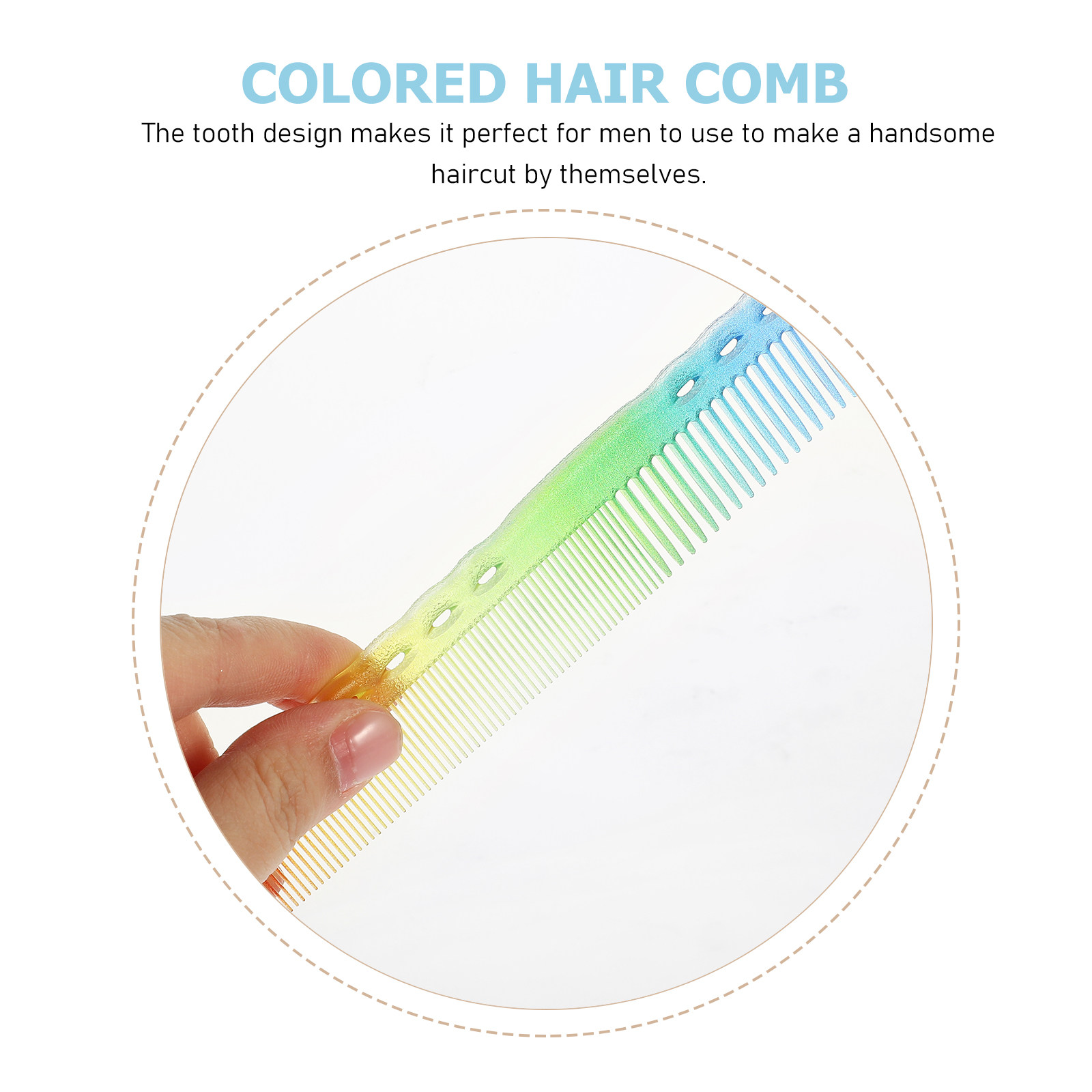3Pcs Barbershop Hair Comb Fine - Mens Accessories Style ulasan dan harga