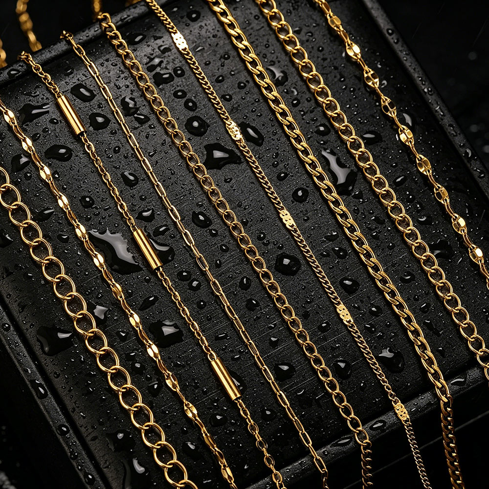2meter Stainless Steel Lips NK - Men Accessories Chain ulasan dan harga