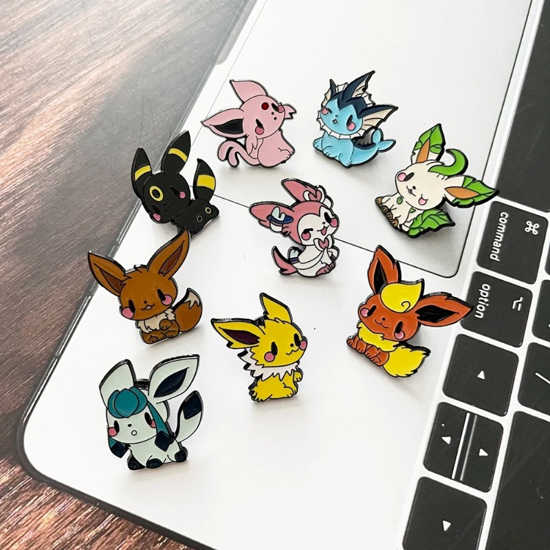 Hot 9 Pcs Anime Elf Brooch Set - Lapel Pin Enamel ulasan dan harga
