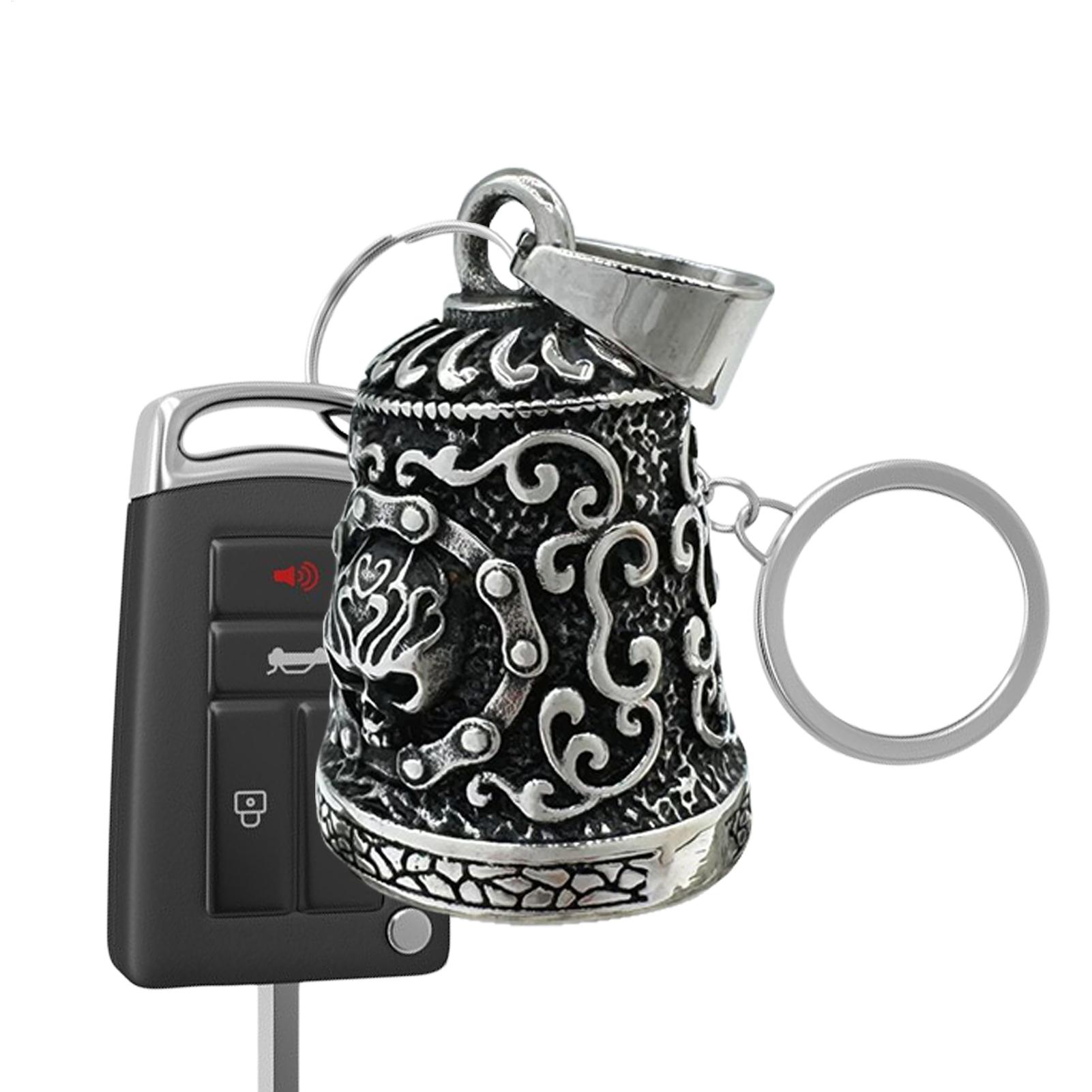 Skull Bell Charm Motorcycle Be - Men Accessories Chain ulasan dan harga