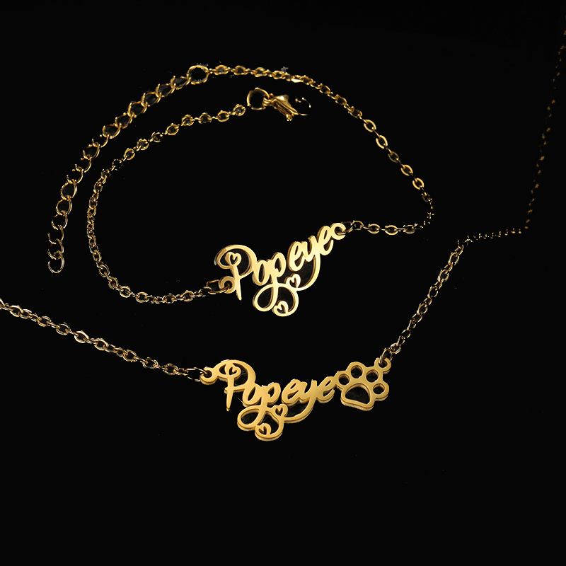 Goxijite Customize Name Neckla - Mens Accessories Style ulasan dan harga