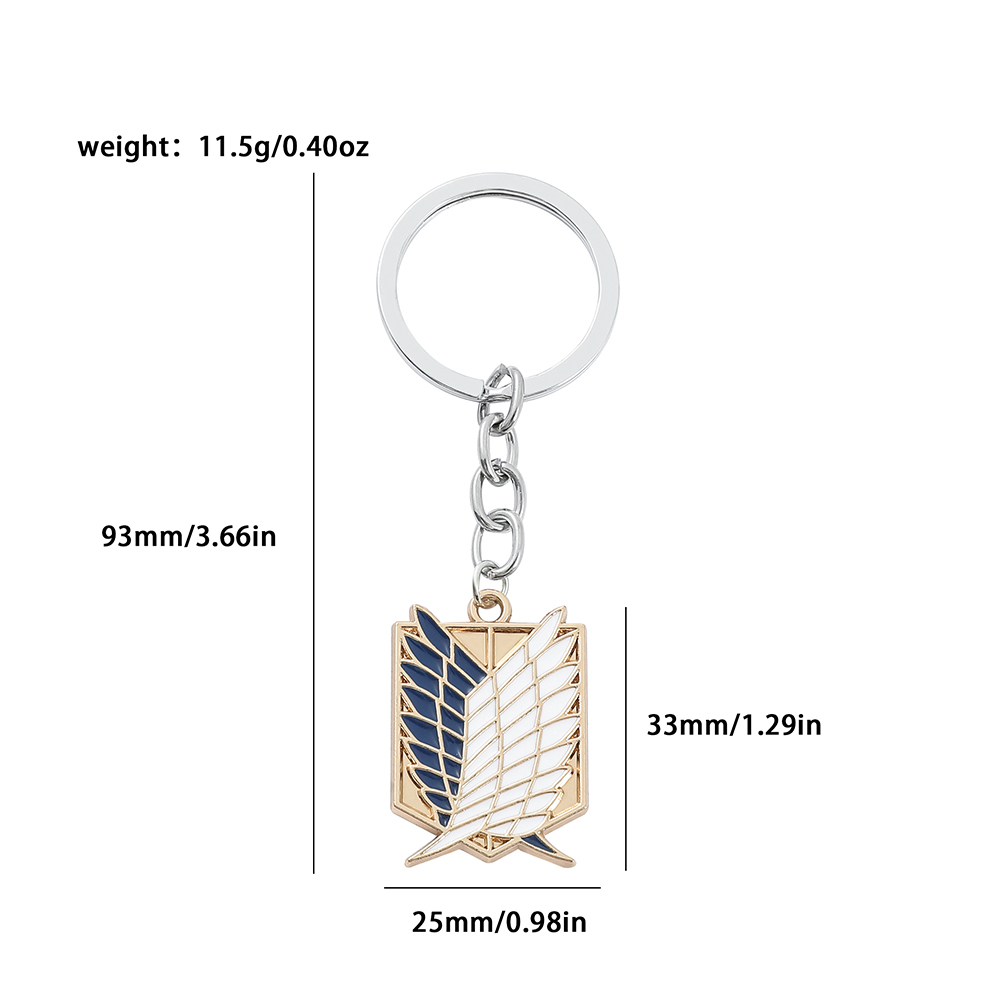 Anime Attack on Titan Enamel B - Men'S Accessories Jewelry ulasan dan harga