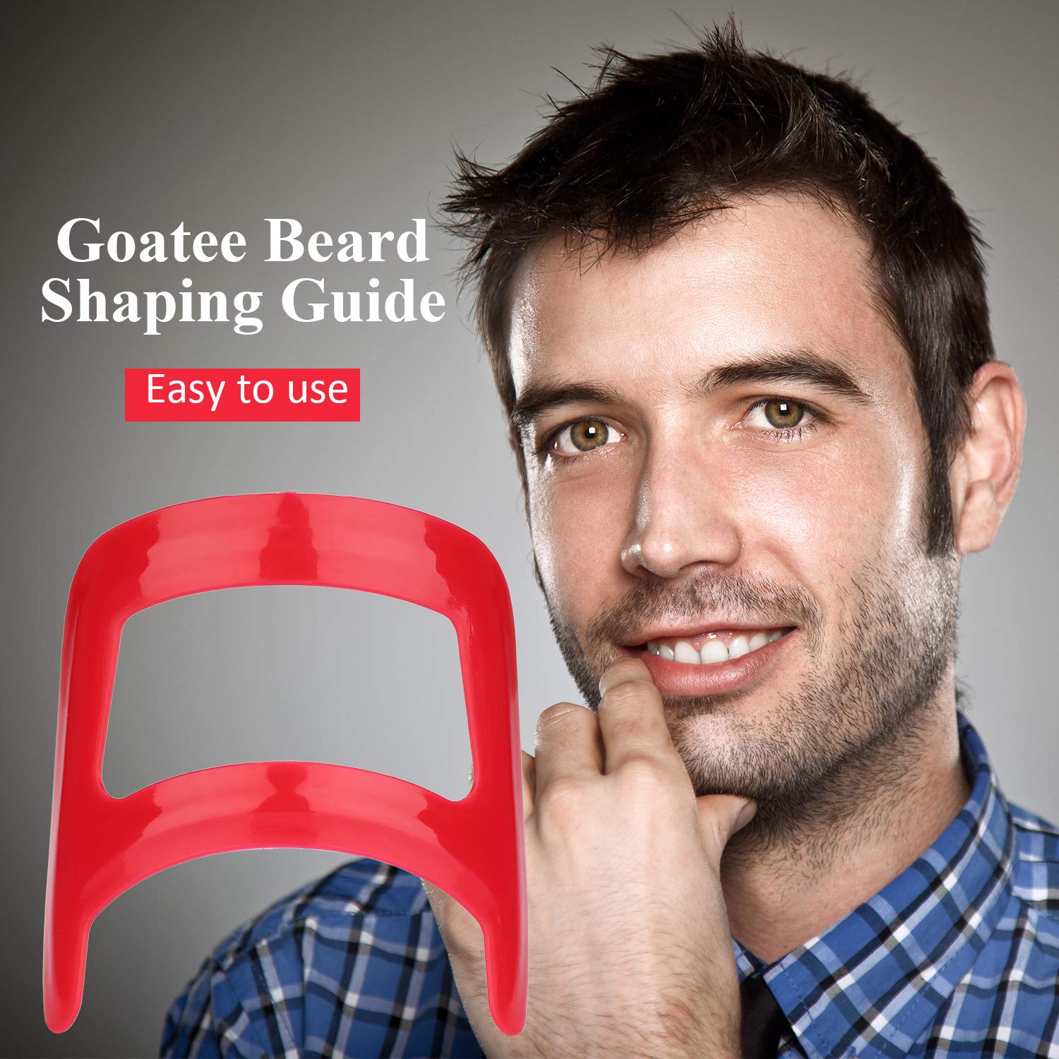 Men Goatee Mold Beard Trimming - Men Accessories Guide ulasan dan harga