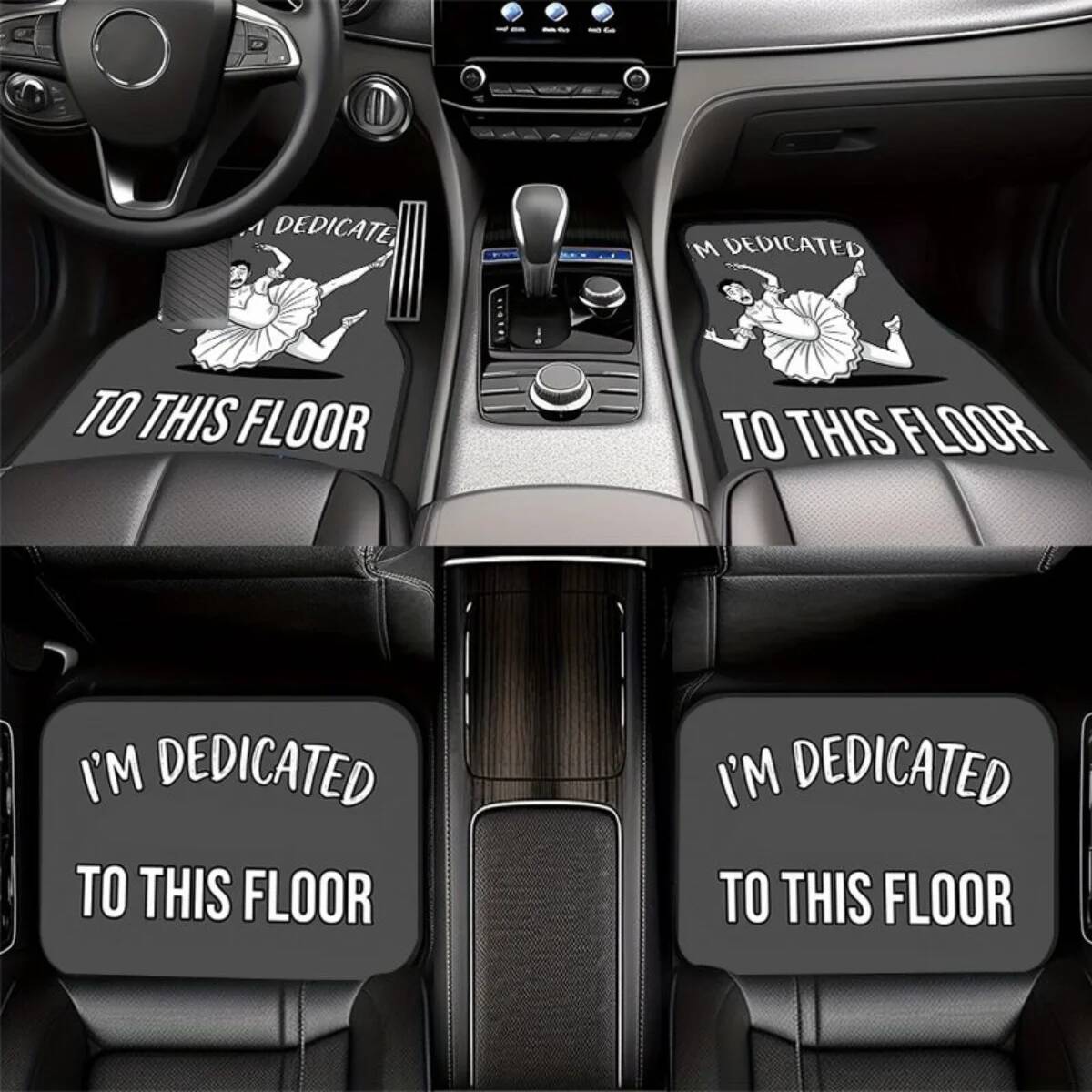 4Pcs Anti-Slip Car Floor Mats  - Men'S Accessories Vans ulasan dan harga