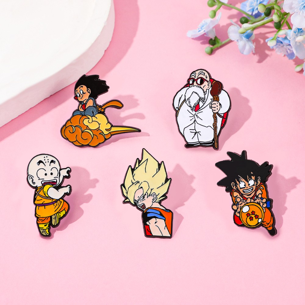5 Pcs Classic Popular Anime Br - Lapel Pin Enamel ulasan dan harga