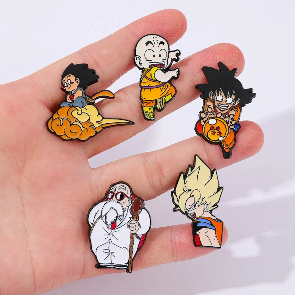 5 Pcs Classic Popular Anime Br - Lapel Pin Enamel ulasan dan harga