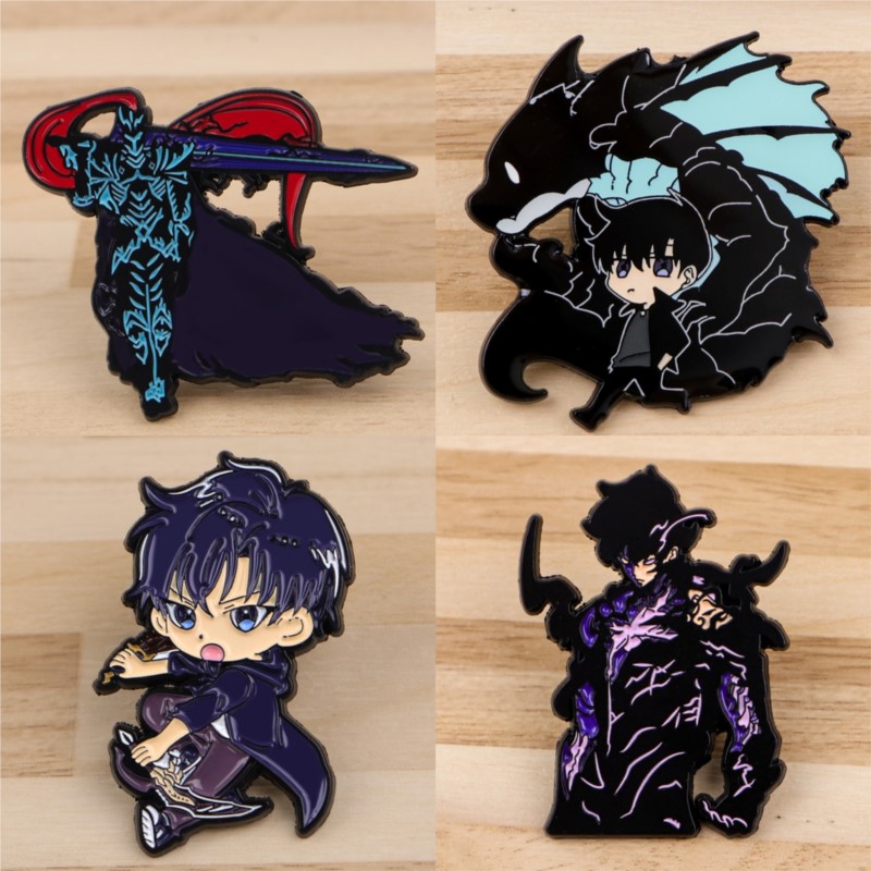 Dark Tone Shadow Monster Sword - Lapel Pin Enamel ulasan dan harga