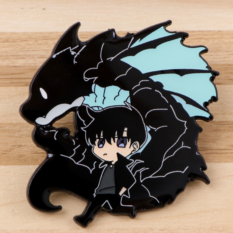 Dark Tone Shadow Monster Sword - Lapel Pin Enamel ulasan dan harga