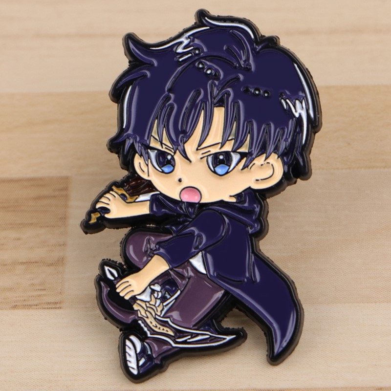 Dark Tone Shadow Monster Sword - Lapel Pin Enamel ulasan dan harga