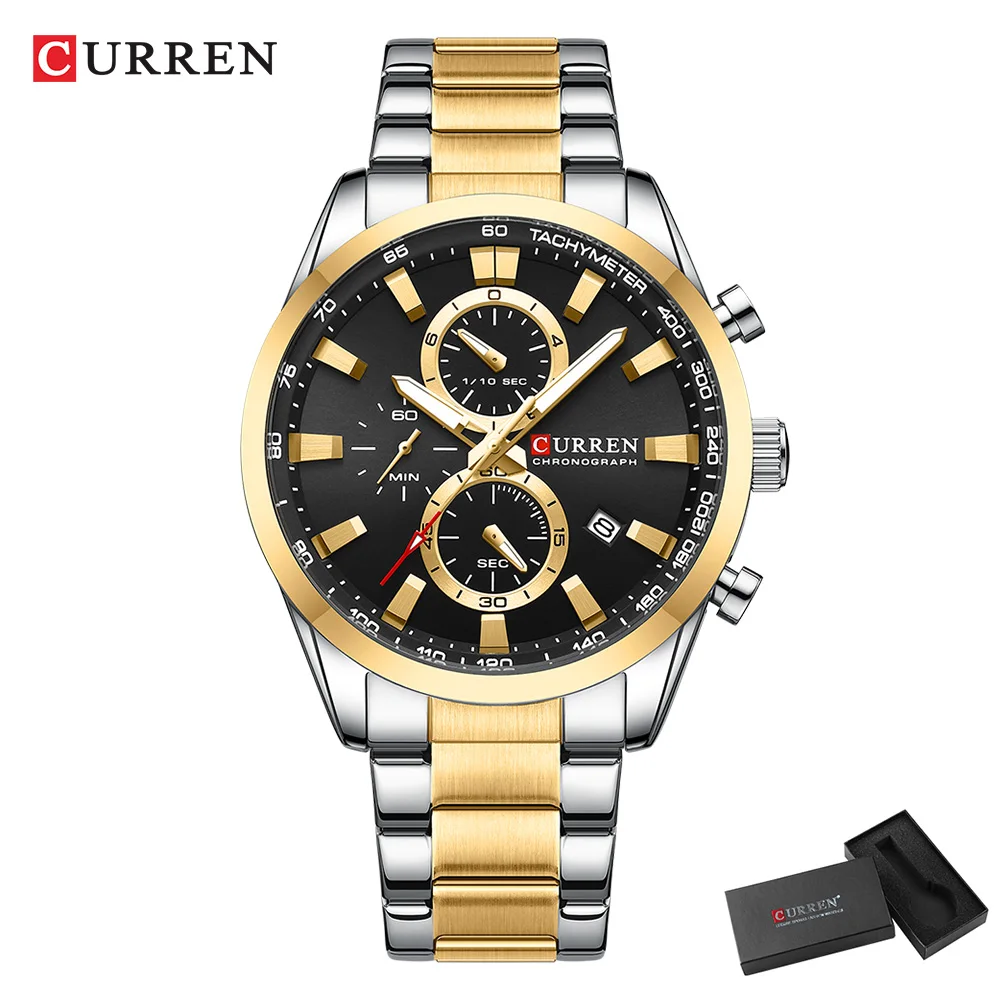 CURREN Casual Quartz Chrono Sp - Men'S Accessories Jewelry ulasan dan harga