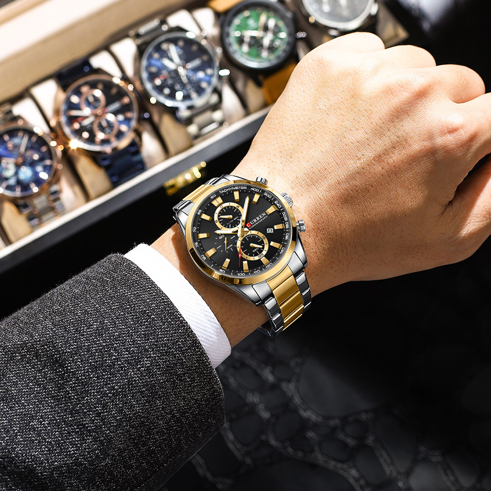 CURREN Casual Quartz Chrono Sp - Men'S Accessories Jewelry ulasan dan harga
