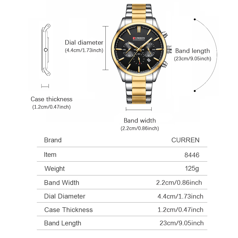 CURREN Casual Quartz Chrono Sp - Men'S Accessories Jewelry ulasan dan harga