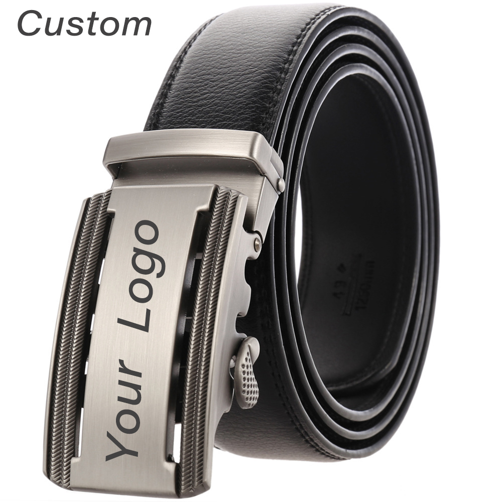 Personalized Mens White Leathe - Men Accessories Logo ulasan dan harga