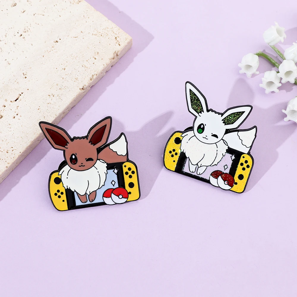 2 Pcs Anime Elf Cartoon Brooch - Lapel Pin Enamel ulasan dan harga