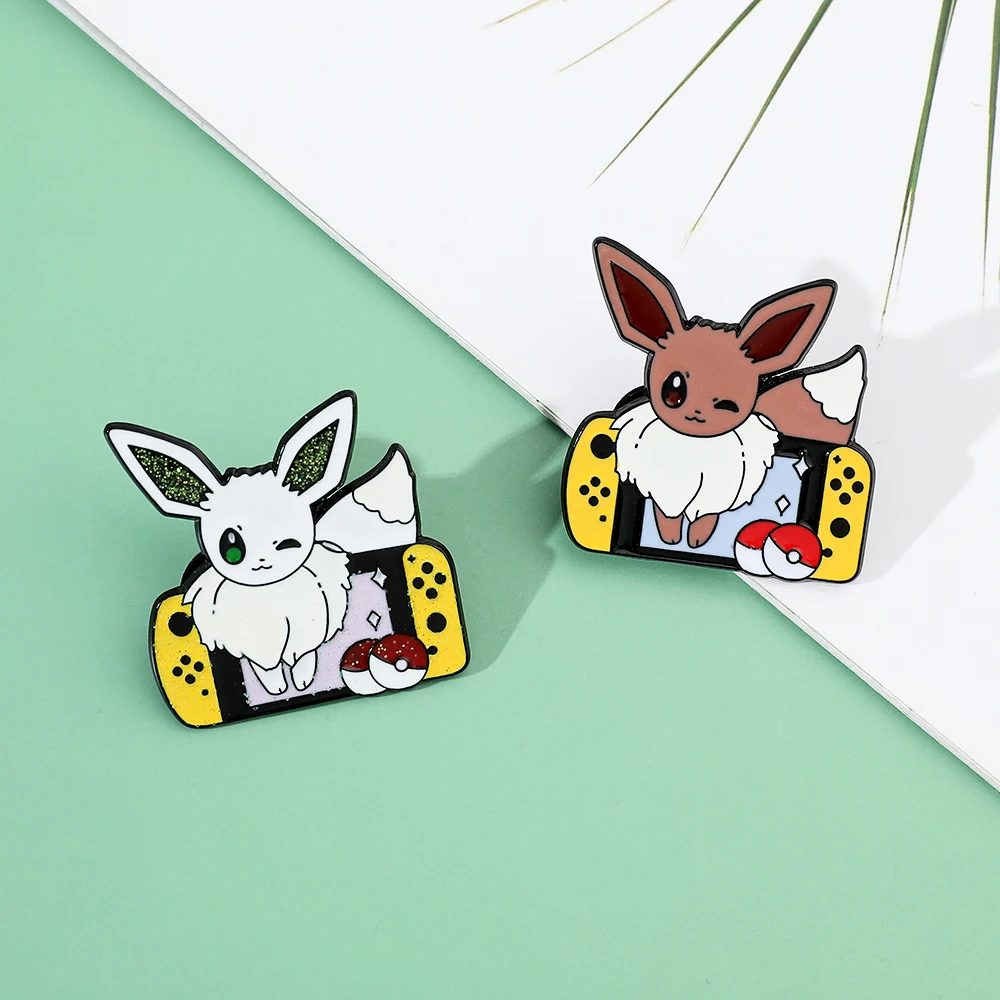 2 Pcs Anime Elf Cartoon Brooch - Lapel Pin Enamel ulasan dan harga