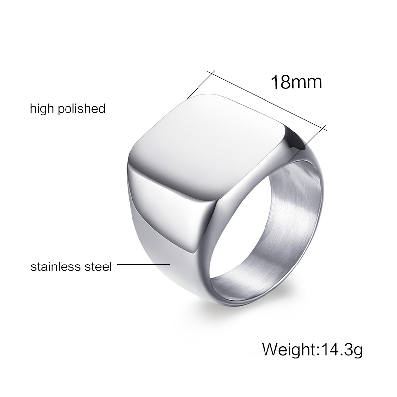 Vnox Rock Punk Tree Of Life Si - Signet Ring Men ulasan dan harga