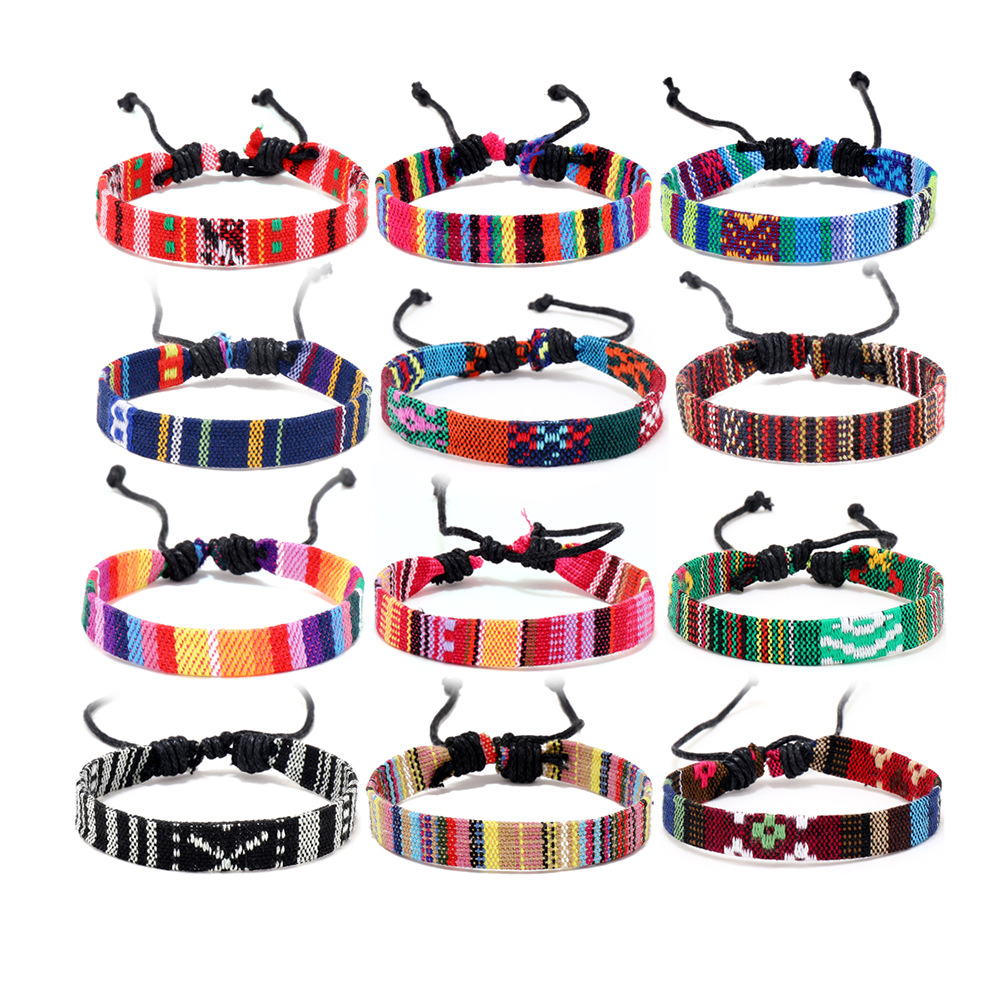 12Pcs/Set Nepal Colorful Brace - Men Accessories Nepal ulasan dan harga