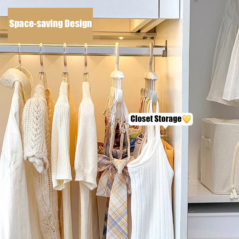 6 Hooks Women Storage Bra Hang - Men'S Accessories Organizer For Wardrobe ulasan dan harga