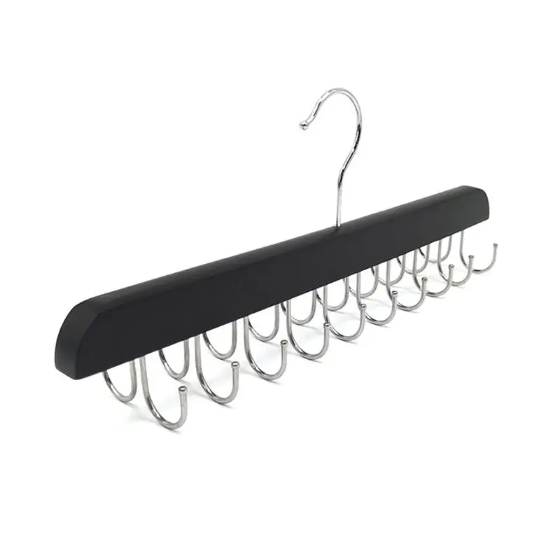 Wooden Belt Rack Women Storage - Men'S Accessories Organizer For Wardrobe ulasan dan harga