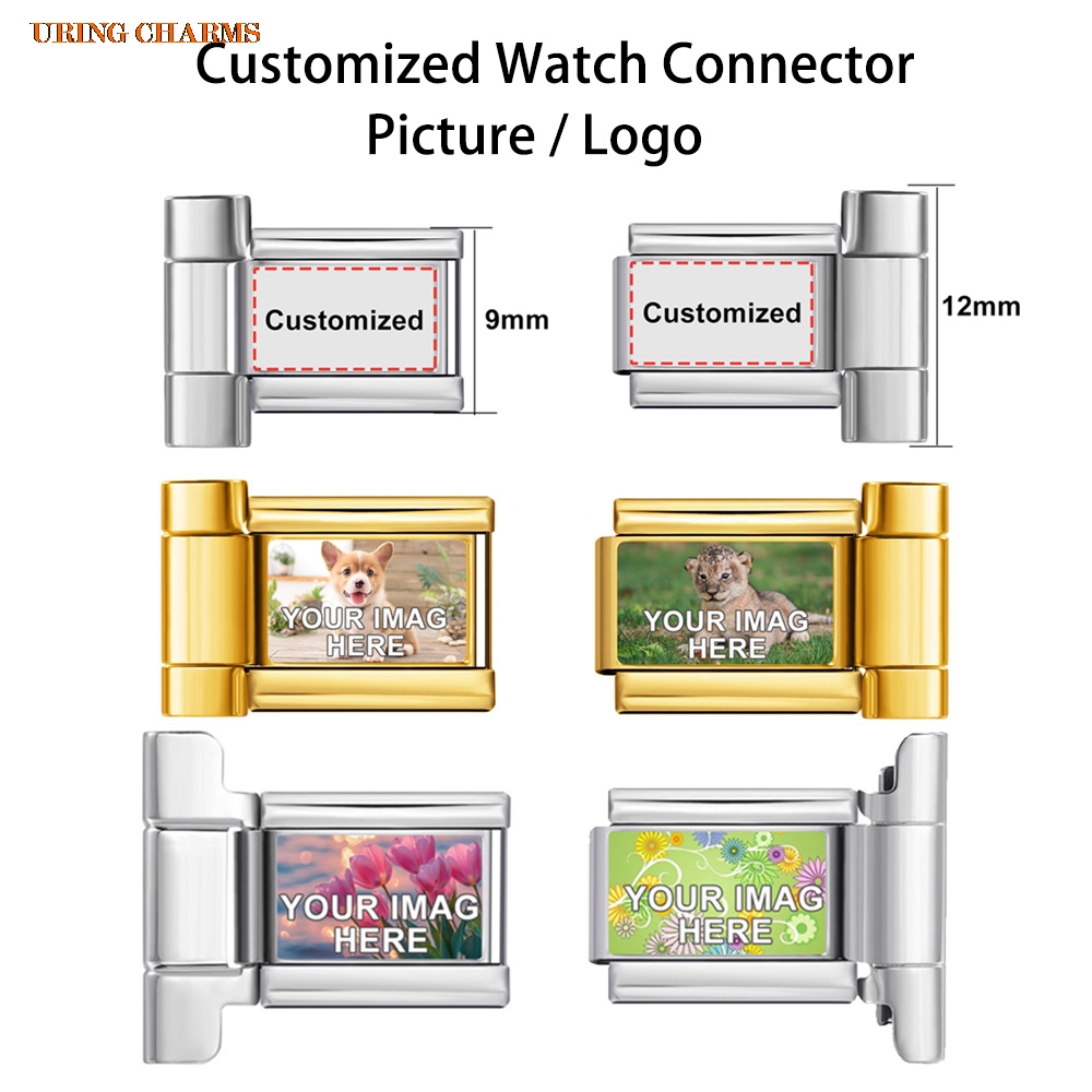 1 pair Picture Logo Customized - Men Accessories Logo ulasan dan harga