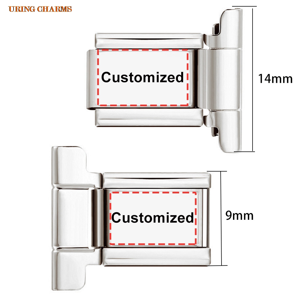 1 pair Picture Logo Customized - Men Accessories Logo ulasan dan harga