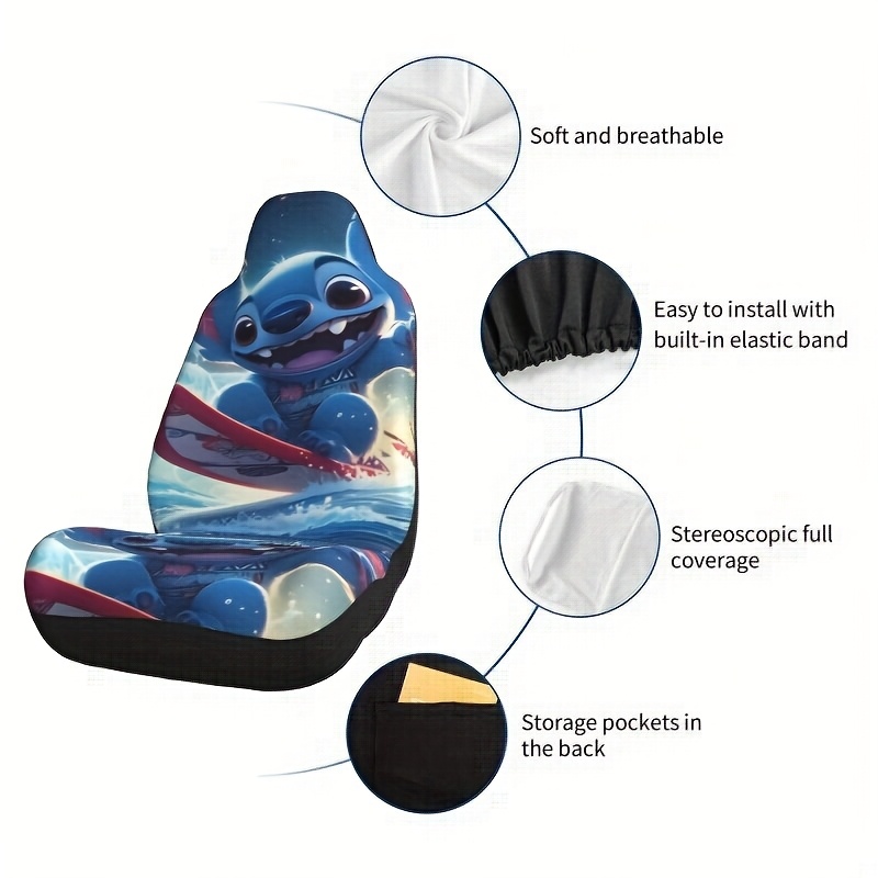 Stitch Pattern Design Car Seat - Men'S Accessories Vans ulasan dan harga