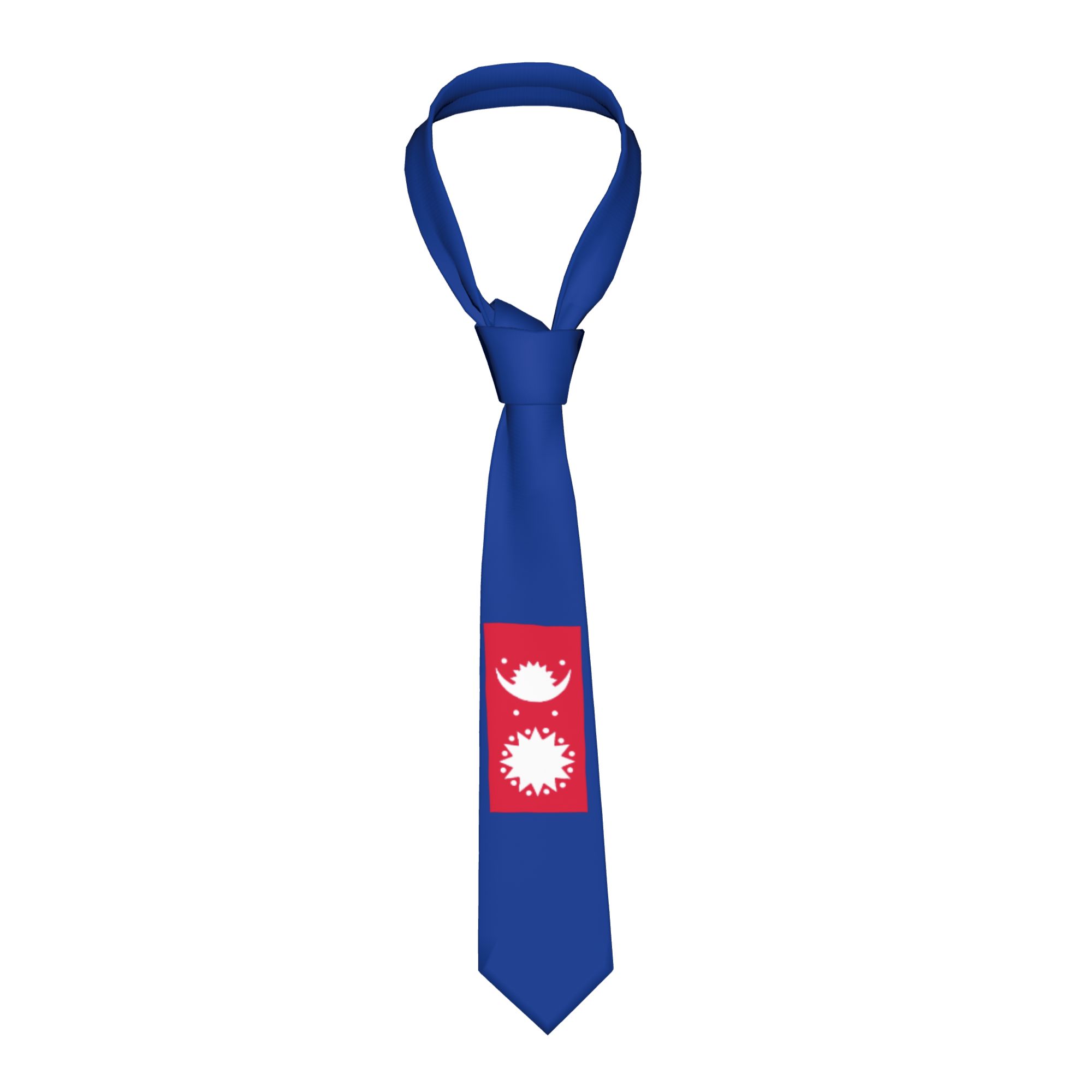 Nepal National Flag Tie  Graph - Men Accessories Nepal ulasan dan harga