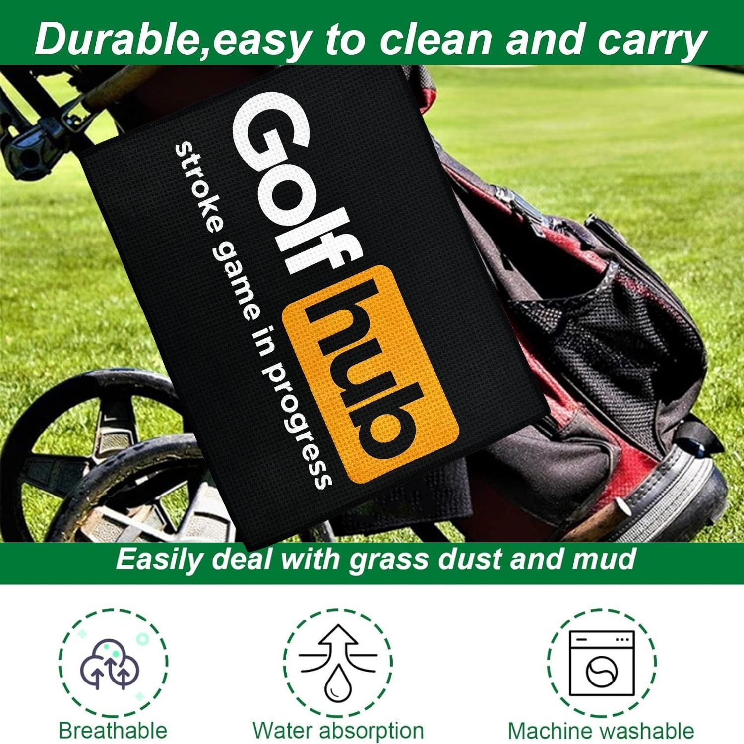 Funny Microfiber Premium Golf  - Men'S Accessories Premium ulasan dan harga