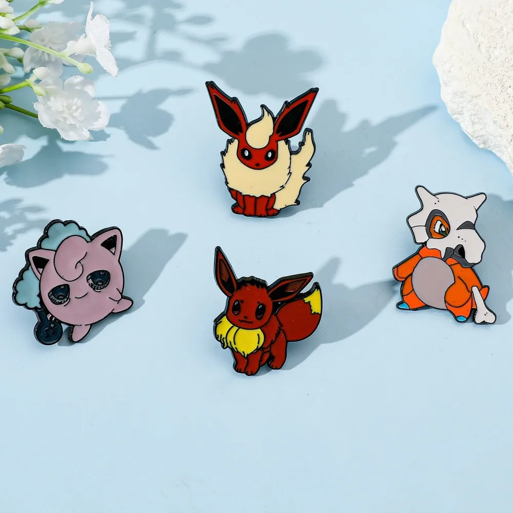 4 Pcs Characters Cartoon Brooc - Lapel Pin Enamel ulasan dan harga