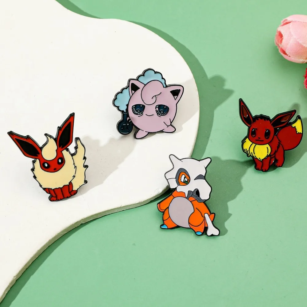 4 Pcs Characters Cartoon Brooc - Lapel Pin Enamel ulasan dan harga