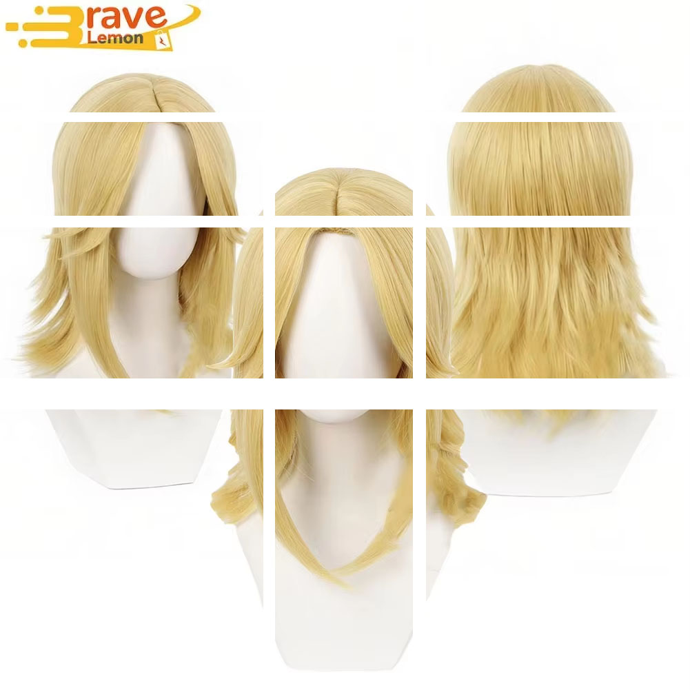 Johnny Joestar Cosplay Wig Hea - Men'S Accessories Japan ulasan dan harga
