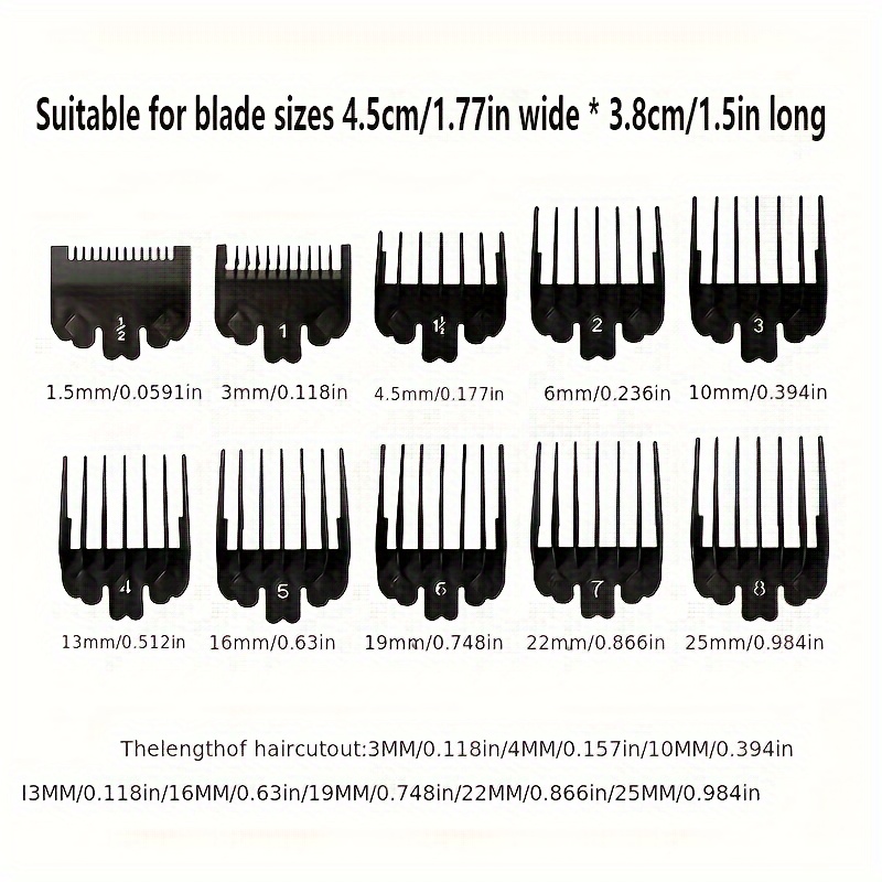 10Pcs Black Plastic Hair Clipp - Men Accessories Guide ulasan dan harga