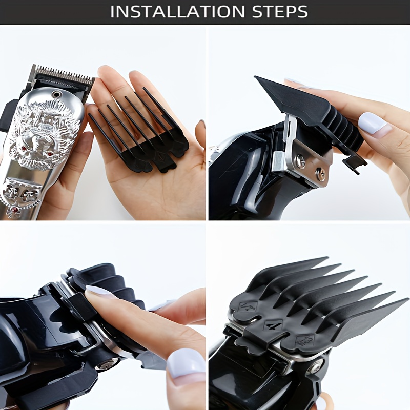 10Pcs Black Plastic Hair Clipp - Men Accessories Guide ulasan dan harga