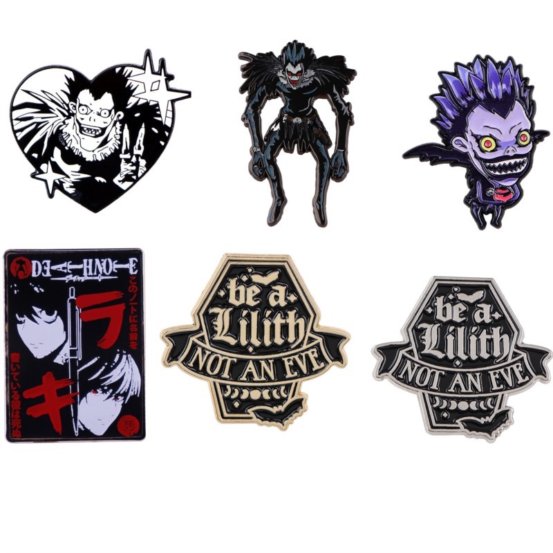 Cute Gothic Dark Demon Monster - Lapel Pin Enamel ulasan dan harga