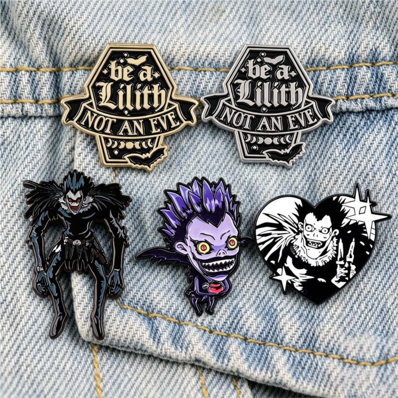 Cute Gothic Dark Demon Monster - Lapel Pin Enamel ulasan dan harga