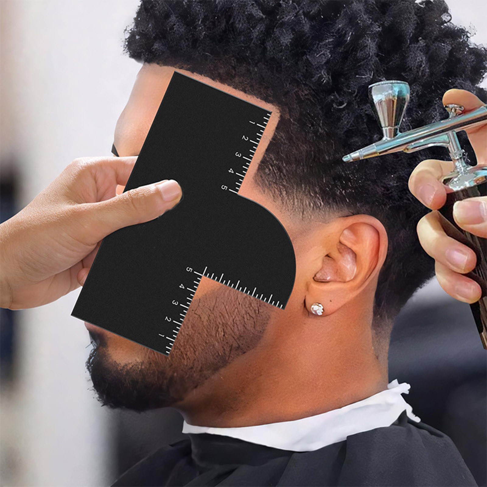 2Pcs Men Hair Styling Template - Men Accessories Guide ulasan dan harga